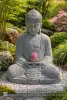 Product image 1 of the product “Seated Buddha in Japanese Style, in the sizes from 50cm to 170cm, Natural finish ”